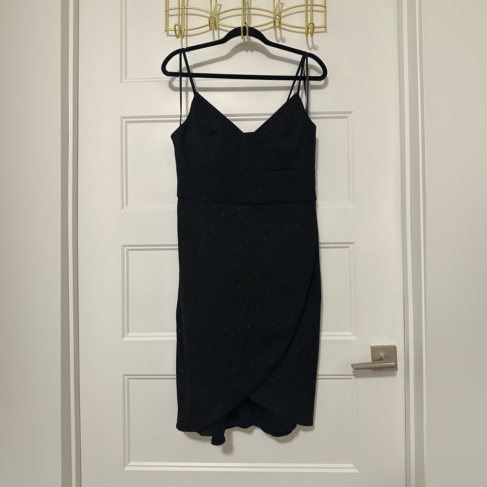 Sparkly Little Black Dress